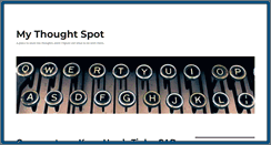 Desktop Screenshot of mythoughtspot.com
